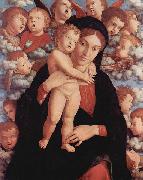 Andrea Mantegna Maria mit Kind und Engeln France oil painting artist